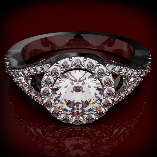 טבעת אירוסין היילו עין